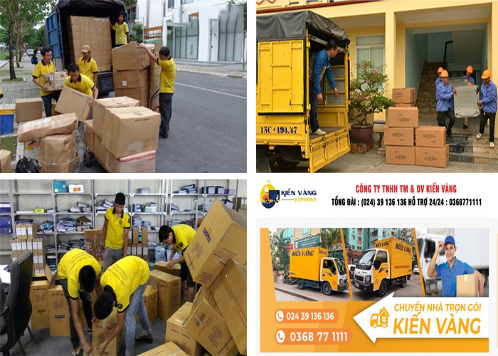 Dịch vụ chuyển nhà Hà Nội - Kiến Vàng